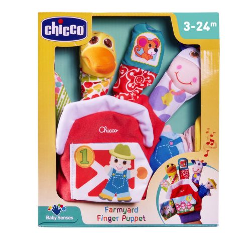 CHICCO Kézi bábu hangokkal Farm 3m+