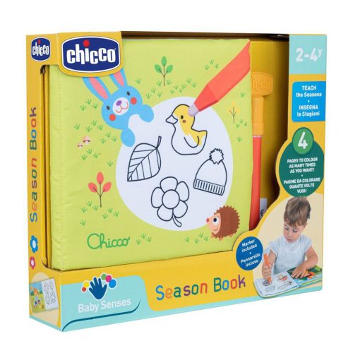 CHICCO Seasons 24m+ vízfestő könyv