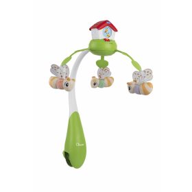   CHICCO Körhinta a kiságy fölött méhkaptár kivetítővel