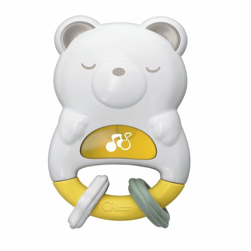 CHICCO csörgő és éjjeli lámpa Macko 2in1 0m+