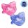 CHICCO Teljesen szilikon cumi Physio Soft lány 2 db, 16-36m