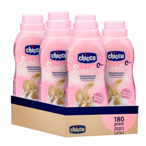 6x CHICCO koncentrált öblítő Floral Embrace 750 ml (6x30 mosás)
