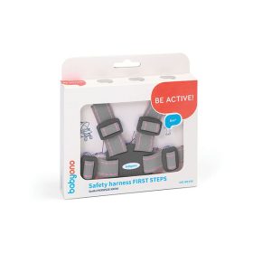 BABYONO Gyermekbiztonsági hevederek - szürke 6m+