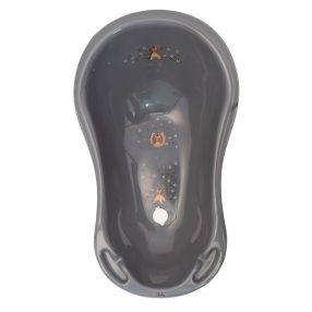   MALTEX Babakád leeresztő dugóval Lovacska Minimal 84 cm - acélszürke