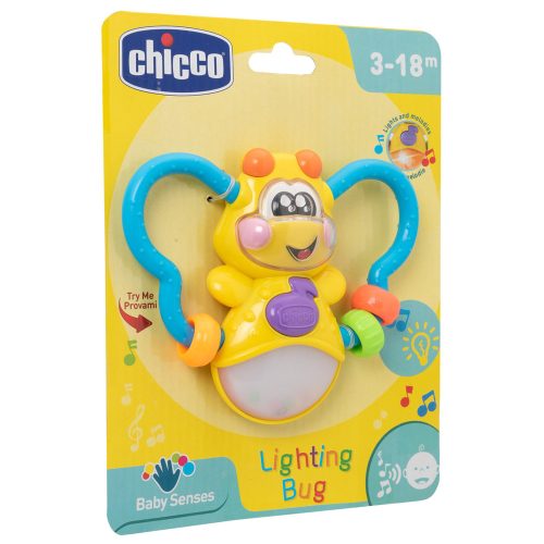 CHICCO Elektronikus fogószalag Világító bogár 3m+