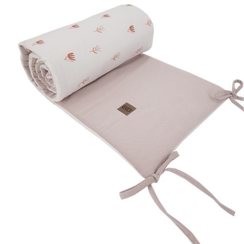 EKO Védő a kiságyba Beige Meadow 180x35cm