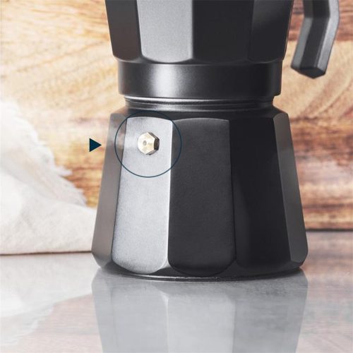 Mokclassic 900 Black - kotyogós kávéfőző / 01668