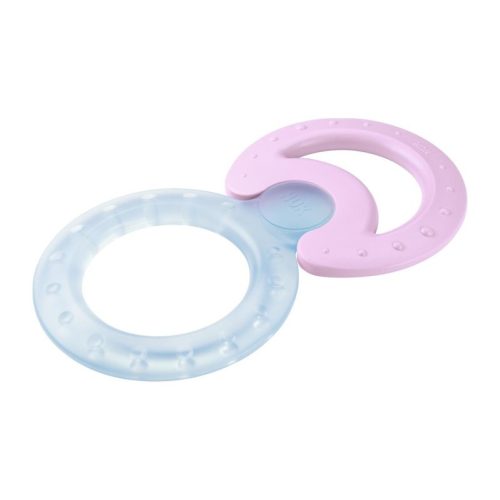 NUK Cooling Teether + Clasic szilikon fogócska rózsaszínű
