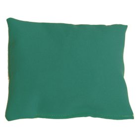 Babzsák zöld téglalap 13x11 cm