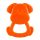 CHICCO Cooling Teether Eco+ Charlie Dog narancssárga 3m+