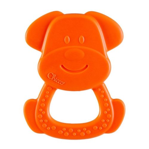 CHICCO Cooling Teether Eco+ Charlie Dog narancssárga 3m+