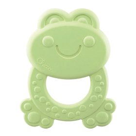 CHICCO Teether Eco+ Béka Burt béka zöld 3m+ 3m+
