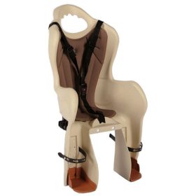 Kerékpár gyerekülés csomagtartóra HTP Elibas II bézs