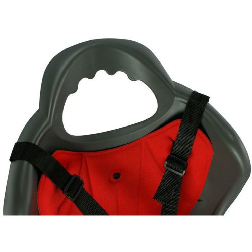 Kerékpár gyerekülés csomagtartóra HTP Elibas II szürke