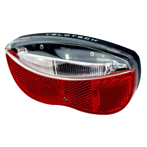 Kerékpár lámpa hátsó 3 LED elemes