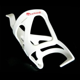 Kerékpár kulacstartó Ostand műanyag jobbos fehér