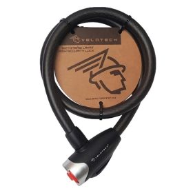 Kerékpárzár sodort Velotech 1,5x90 cm