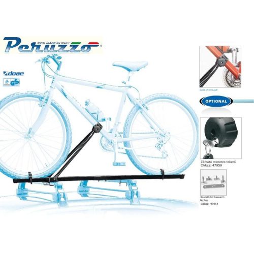 Kerékpárszállító keresztlécre Peruzzo Lucky-Two acél