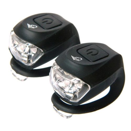Lámpa Velotech 2LED villogó fekete