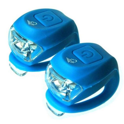 Lámpa Velotech 2LED villogó kék