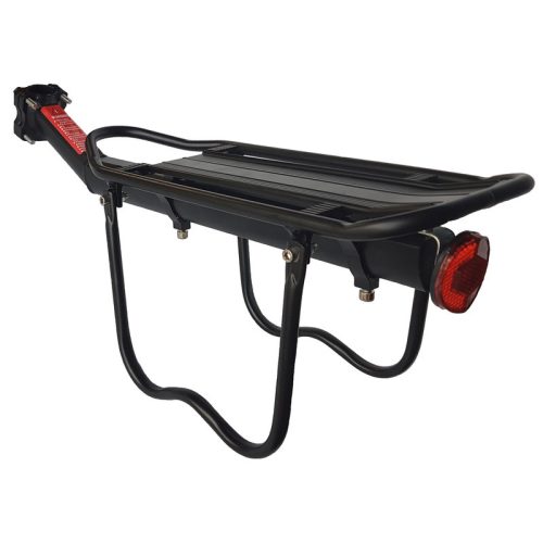 Kerékpár csomagtartó Velotech nyeregcsőre