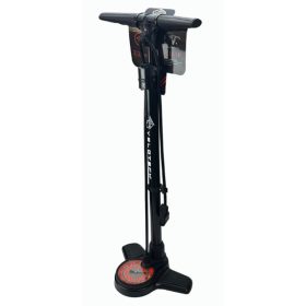 Kerékpárpumpa Velotech műhelyi nyomásmérős