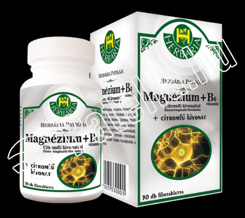 Magnézium B6 Citromfű Filmtabl 30x Herb