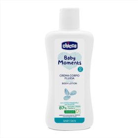   CHICCO Baby Moments testápoló tej 87 % természetes összetevők 200 ml