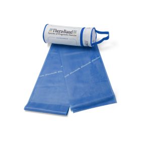 Gumiszalag Thera-Band kék 2,5 m tokban extra erős
