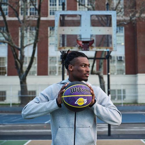 Kosárlabda Wilson NBA Team Tribute LA Lakers 7-es méret