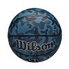 Kosárlabda Wilson MVP Camo gumi 7-es méret kék