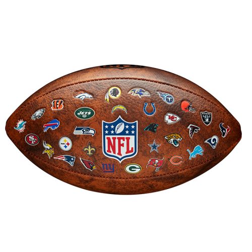 Amerikai focilabda Wilson NFL JR Throwback 32 Team Logo