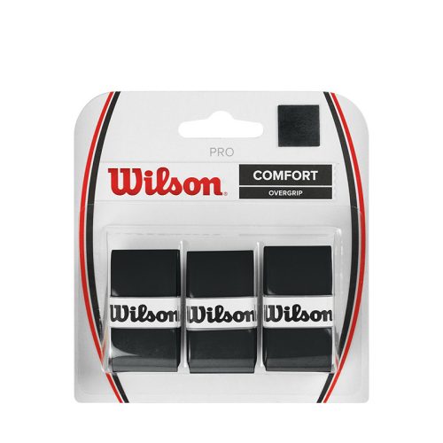 Teniszütő grip Wilson Pro 3 db fekete