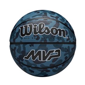 Kosárlabda Wilson MVP Camo gumi 5-ös méret kék