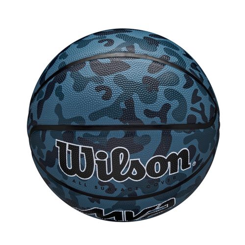 Kosárlabda Wilson MVP Camo gumi 5-ös méret kék