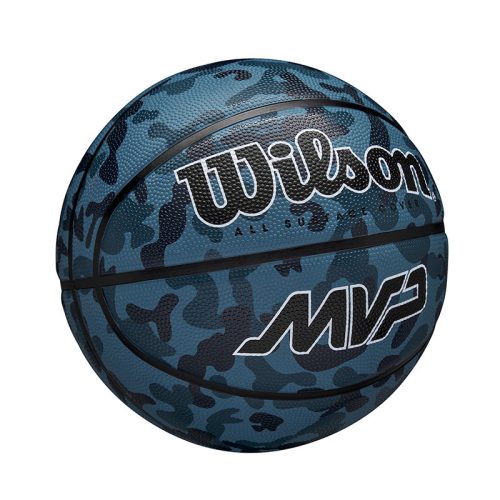 Kosárlabda Wilson MVP Camo gumi 5-ös méret kék