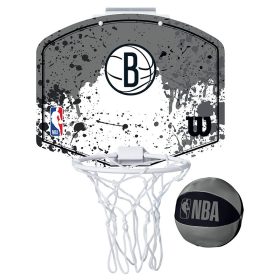 Kosárpalánk Wilson NBA Team Brooklyn Nets mini hoop szett