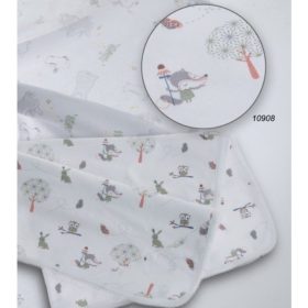 Gamberritos takaró pamut rókás 80x80cm 10908