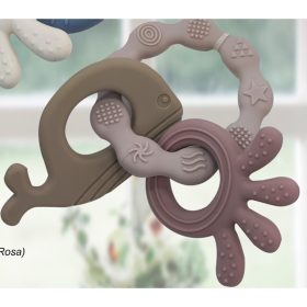 Gamberritos rágóka szilikon rózsaszín 10944