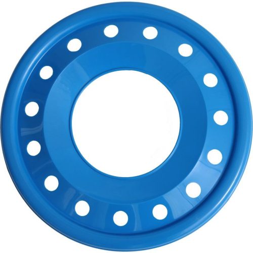 Frizbi 24 cm lyukas kék