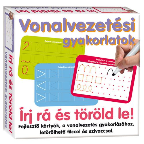 Írj rá és töröld le Vonalvezetési gyakorlatok
