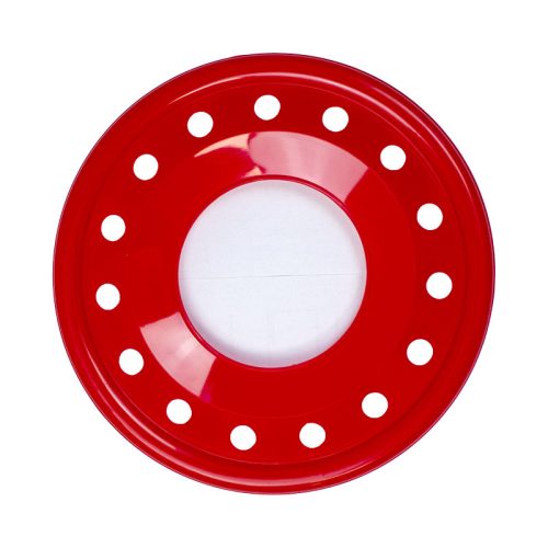 Frizbi 24 cm lyukas piros