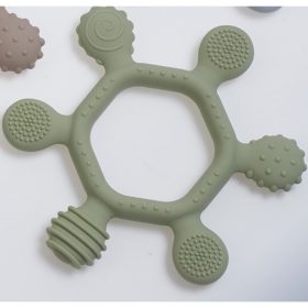 Gamberritos rágóka szilikon zöld 11021