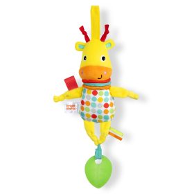   BRIGHT STARTS Játék dallamokkal C-karikán Pull, Play & Boogie™ zsiráf 0hó+