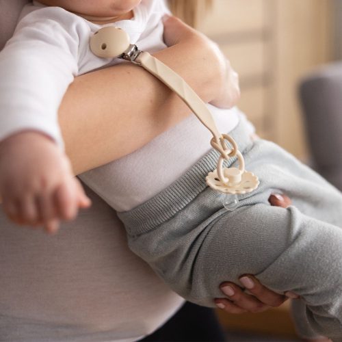 BabyOno cumitartó pánt szilikon bézs 1469/03