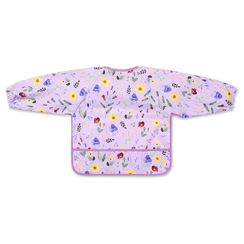 BABYONO Hosszú ujjú előke Garden 35 x 52cm, 6h+