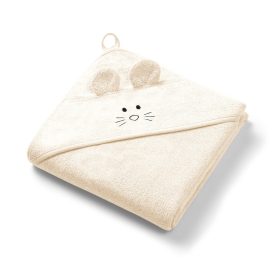   BABYONO Szuper Puha Krémszínű Bambusz Törölköző 100x100 cm