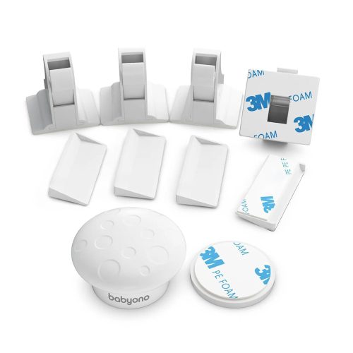 BabyOno mágneses zár bútorhoz 4 db plusz kulcs 1577