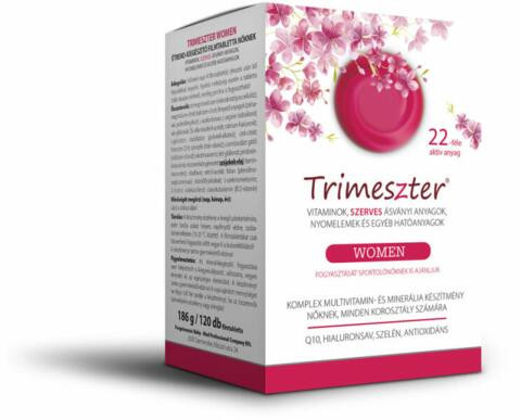 Trimeszter Women Étrkiegészítő Filmtbletta Nő 120x