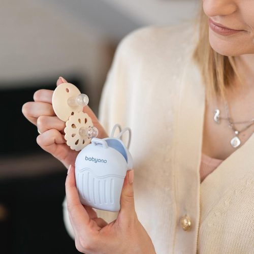 BabyOno szilikon cumitartó doboz 2cuminak kék 1656/01